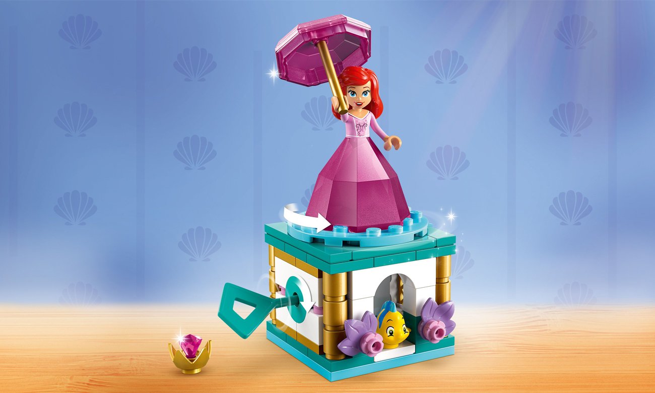 LEGO Disney Prinzessin 43259 Arielle Spieluhr