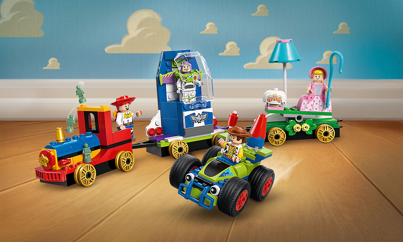 LEGO Disney i Pixar Toy Story — Okolicznościowy pociąg i Pan Sterowany 43264