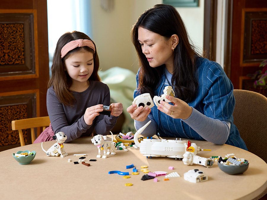 LEGO Disney 101 dalmatyńczyków Szczeniaczek, zestaw dla dorosłych 43269 składanie
