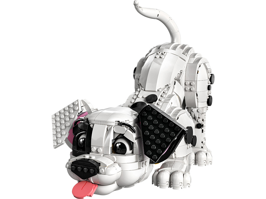 LEGO Disney 101 dalmatyńczyków Szczeniaczek, zestaw dla dorosłych 43269 zawartość zestawu
