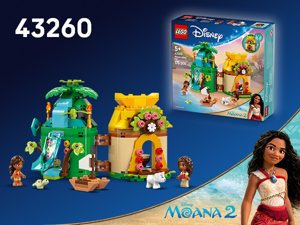 LEGO<sup>®</sup> ǀ Disney Zabawy Vaiany na wyspie