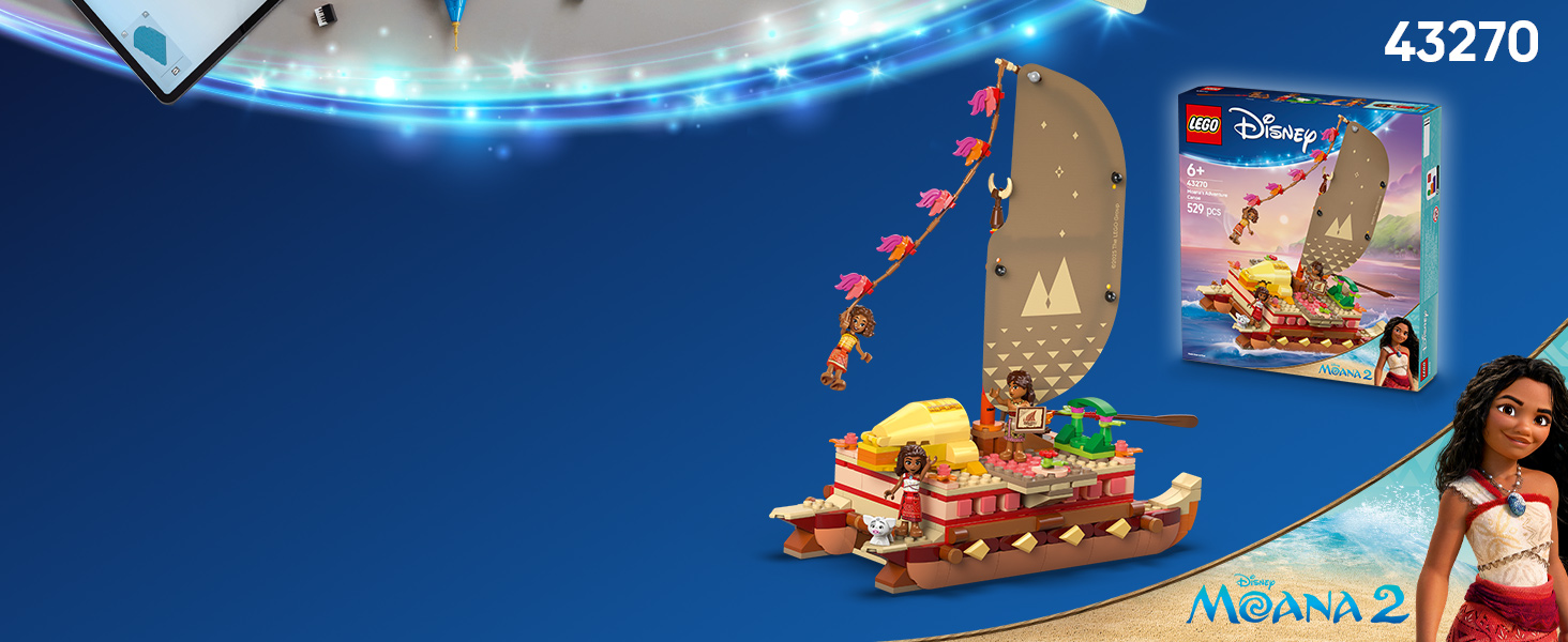 LEGO<sup>®</sup> ǀ Disney Kajakowa przygoda Vaiany