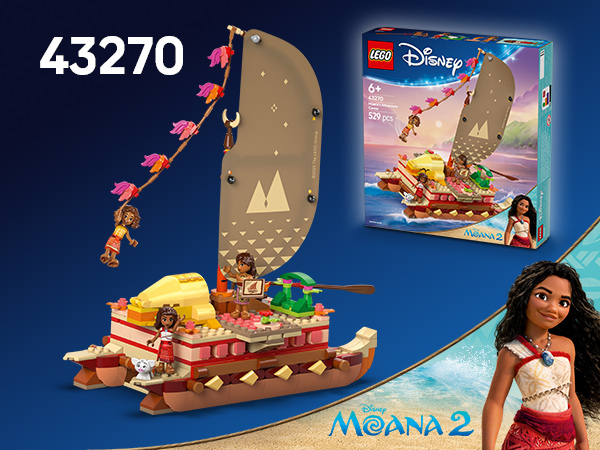 LEGO<sup>®</sup> ǀ Disney Kajakowa przygoda Vaiany