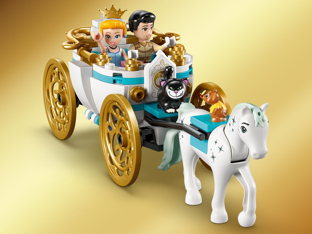 LEGO® Disney Princess Cinderellas Schloss und Pferdekutsche 43275