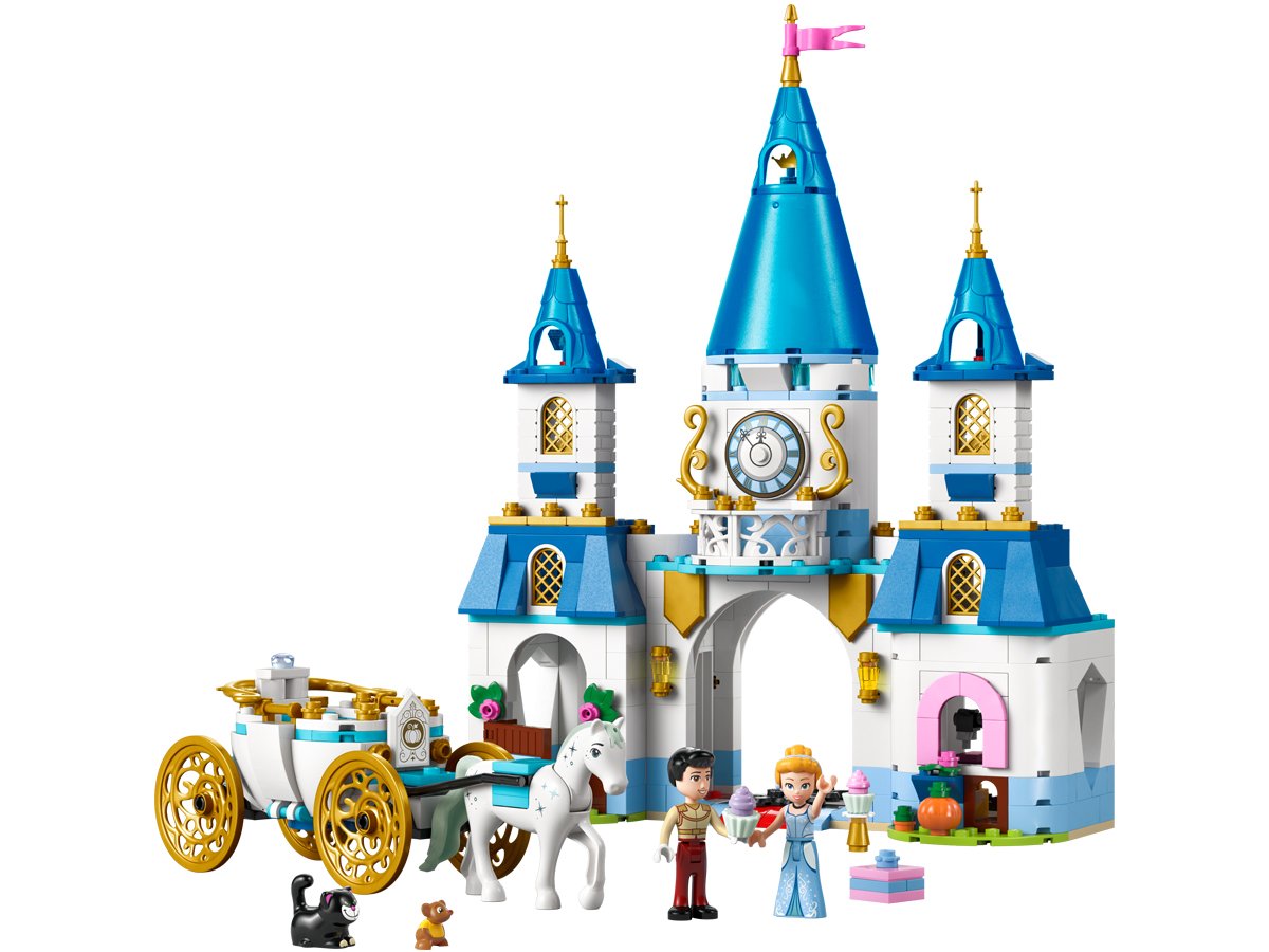 LEGO® Disney Princess Cinderellas Schloss und Pferdekutsche 43275