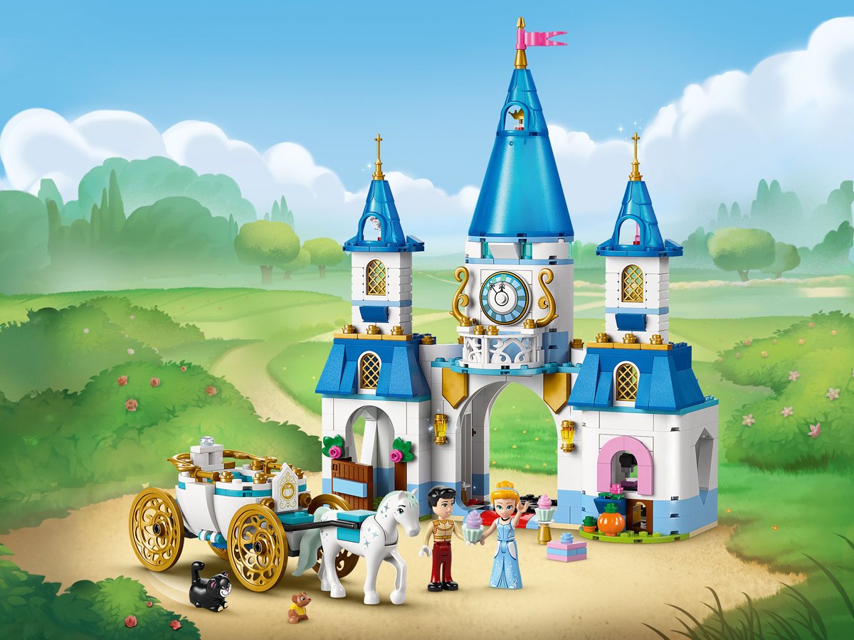 LEGO® Disney Princess Cinderellas Schloss und Pferdekutsche 43275