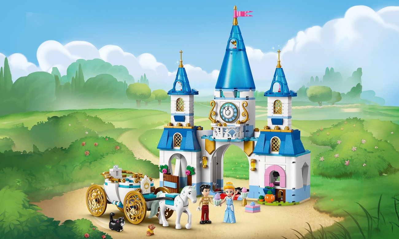 LEGO® Disney Princess Cinderellas Schloss und Pferdekutsche 43275