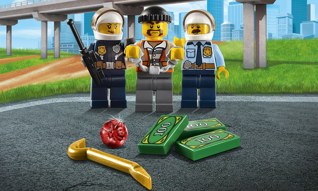 LEGO City Eskorta policyjna Klocki LEGO® Sklep