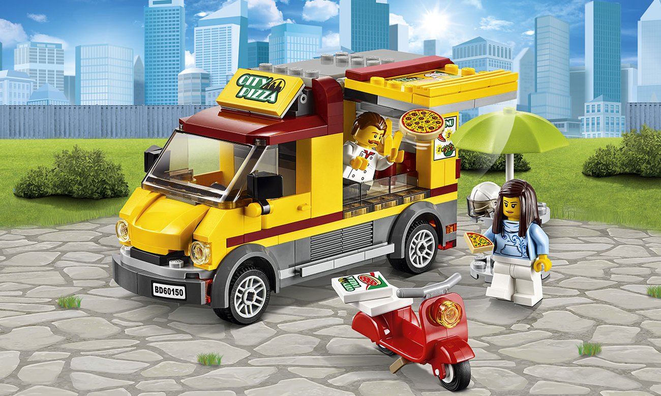 Lego City Foodtruck Z Pizzą Klocki Lego Sklep Internetowy Alto