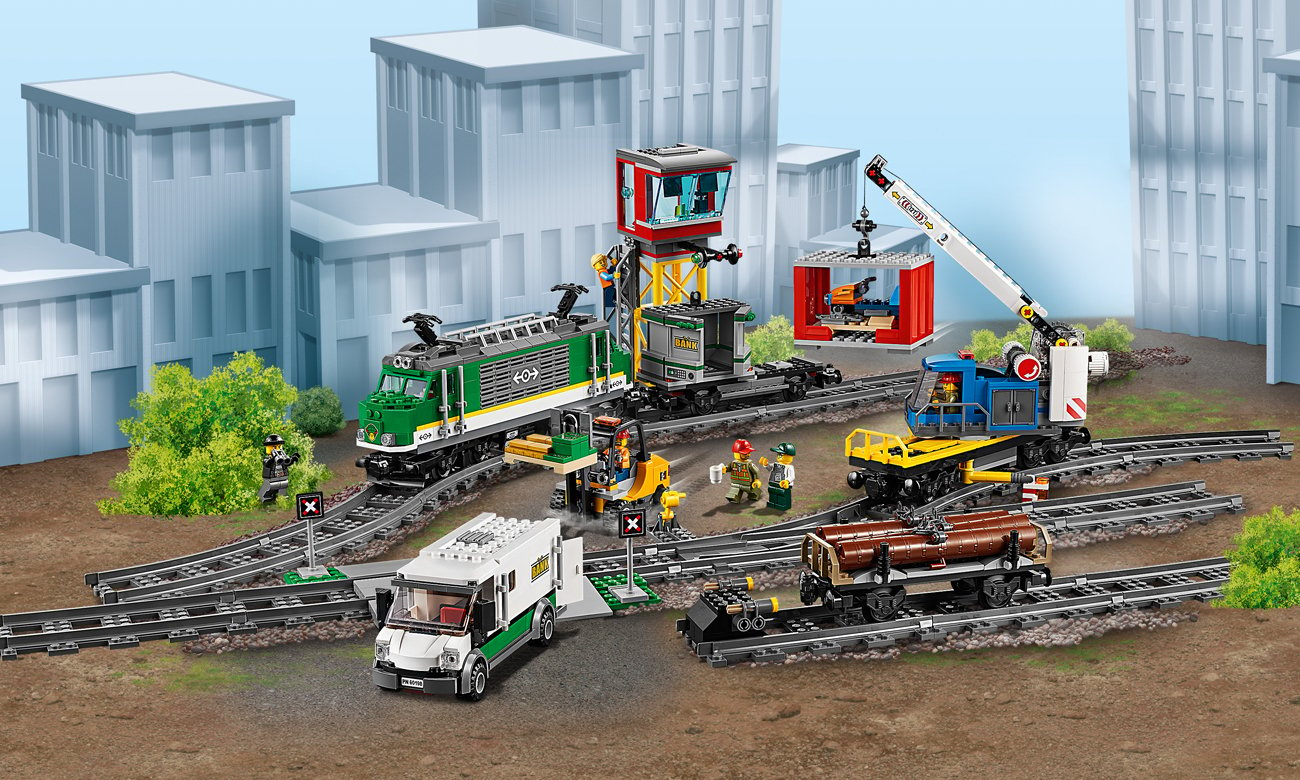 LEGO City Pociąg towarowy