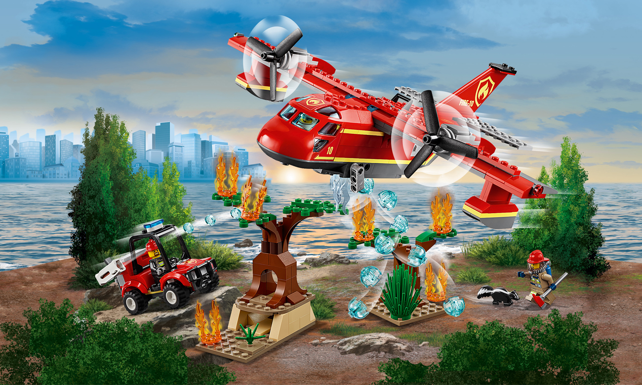 LEGO City Samolot strażacki