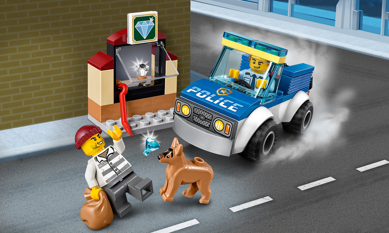 LEGO City Oddział policyjny z psem