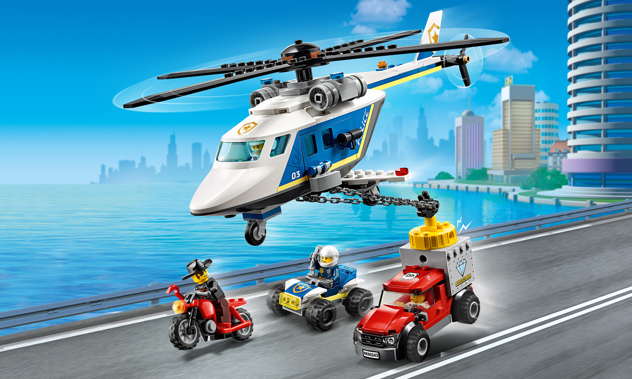 LEGO City Pościg helikopterem policyjnym