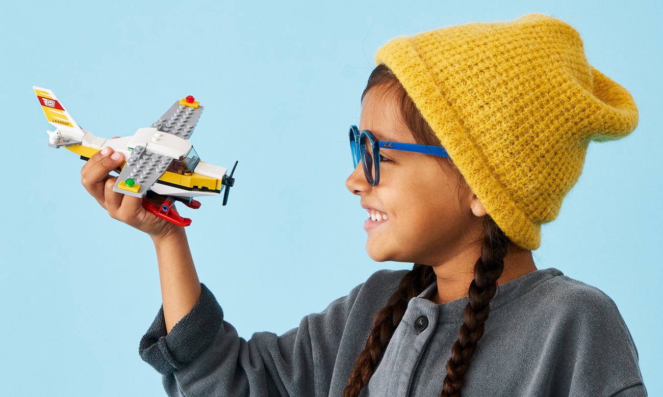 zestaw lego city samolot