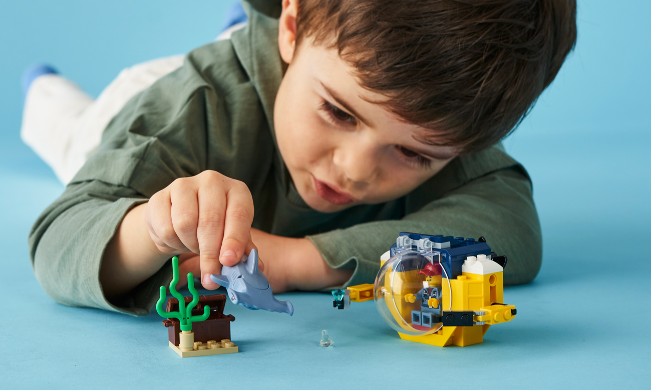 zestaw lego łódź podwodna