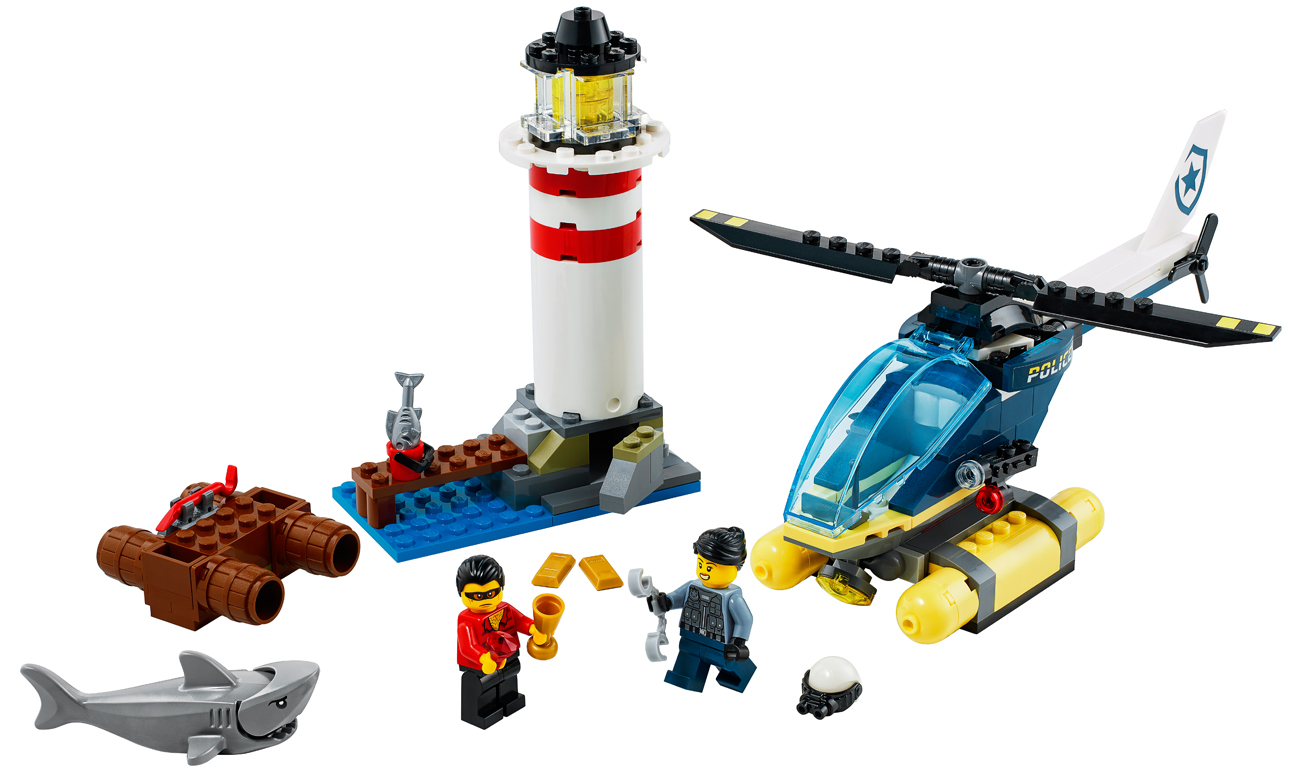 Lego city 60274 морская полиция захват на маяке