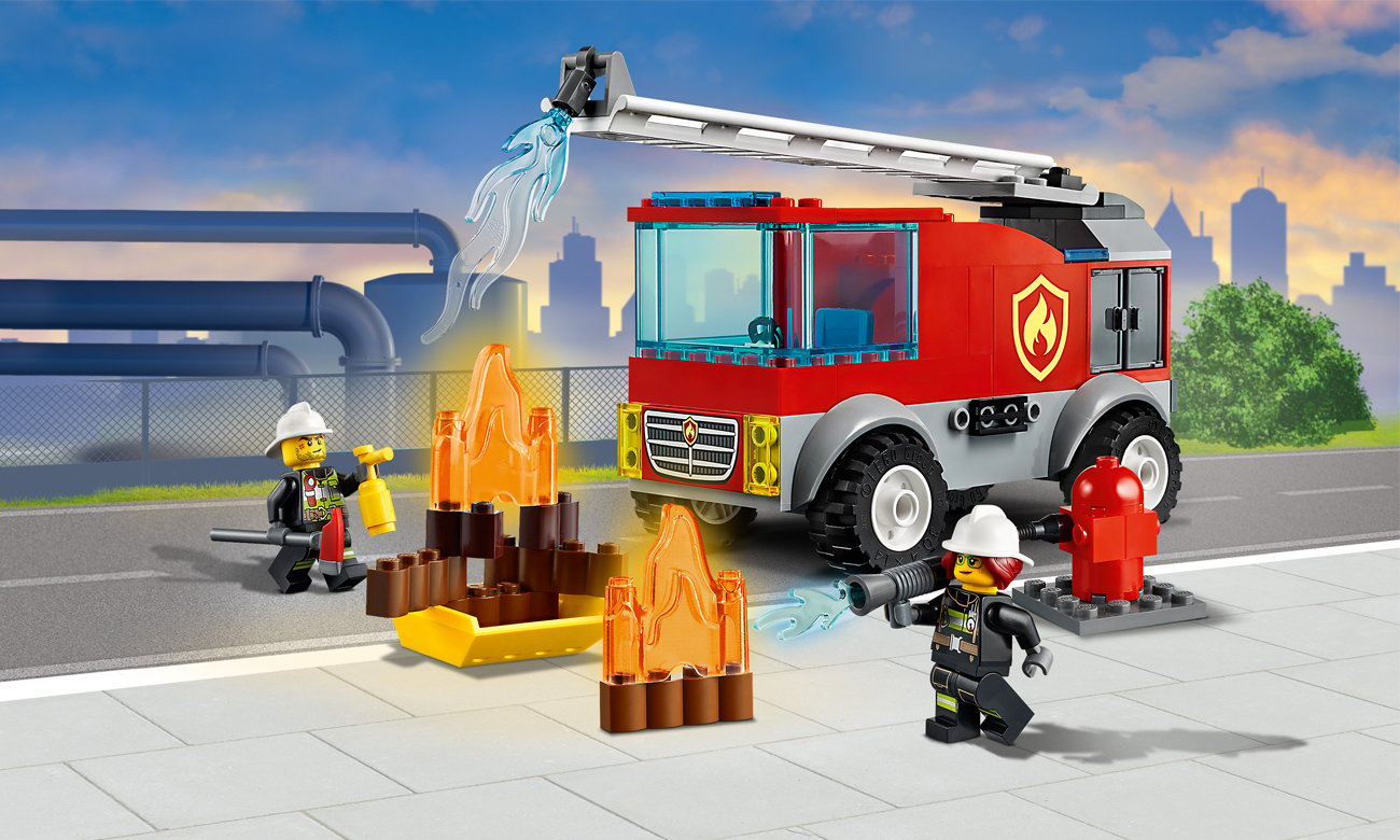 LEGO City Wóz strażacki z drabiną