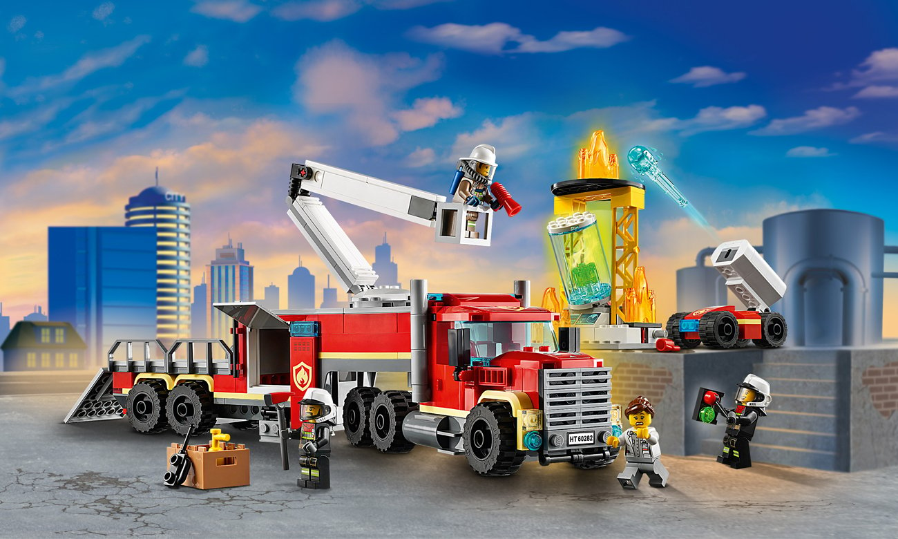 LEGO City Strażacka jednostka dowodzenia