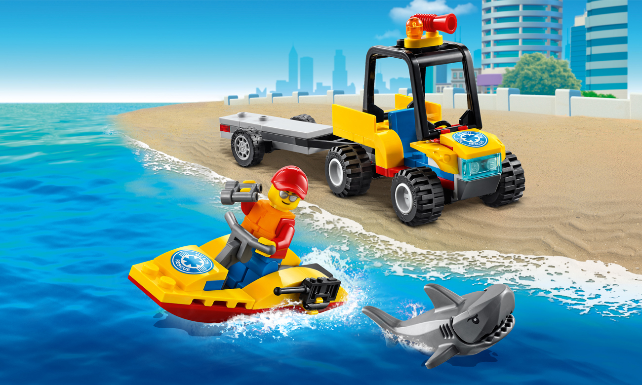 LEGO City Plażowy quad ratunkowy