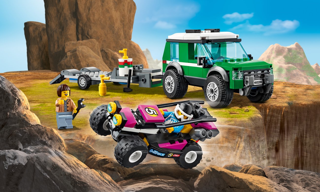 LEGO City Transporter łazika wyścigowego