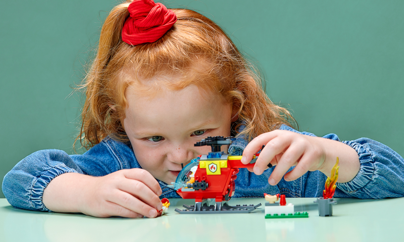 helikopter z klocków lego