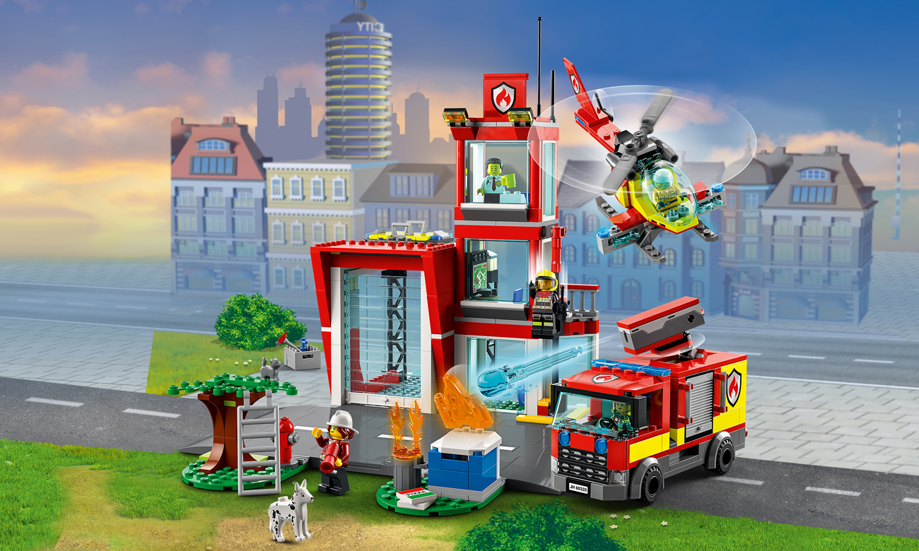 LEGO City Remiza strażacka