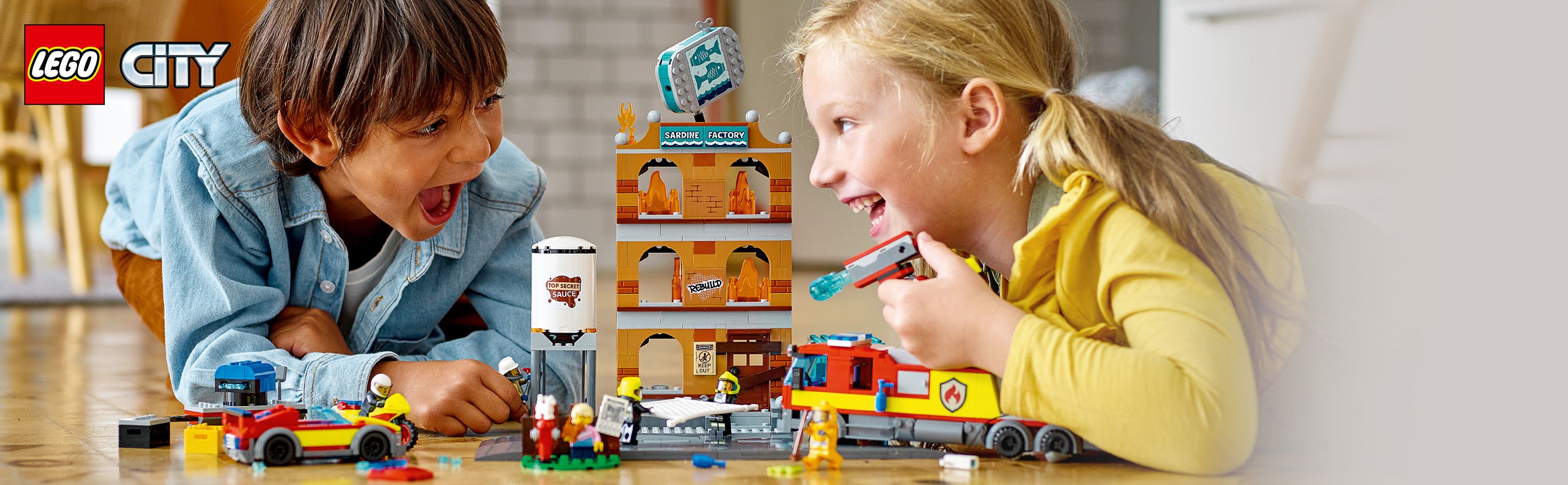 Straż pożarna LEGO® City dla dzieci od 7 lat
