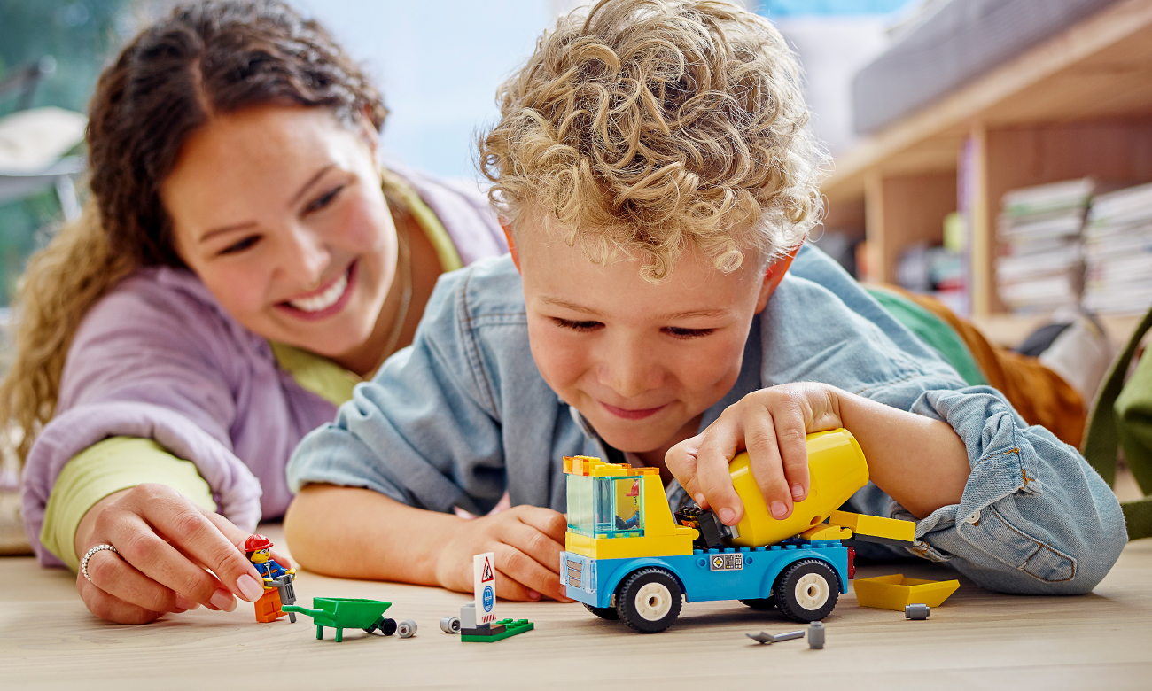 pojazd z kloców lego
