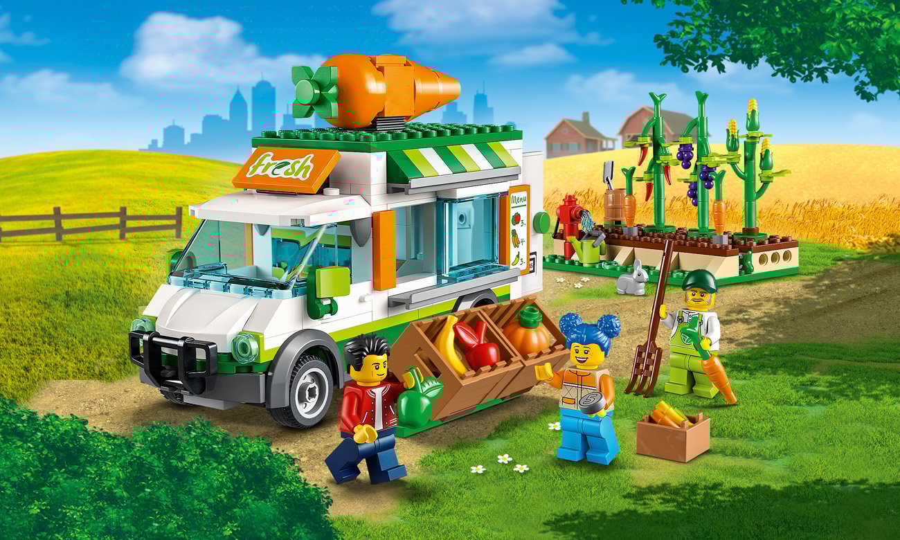 LEGO City Furgonetka na targu