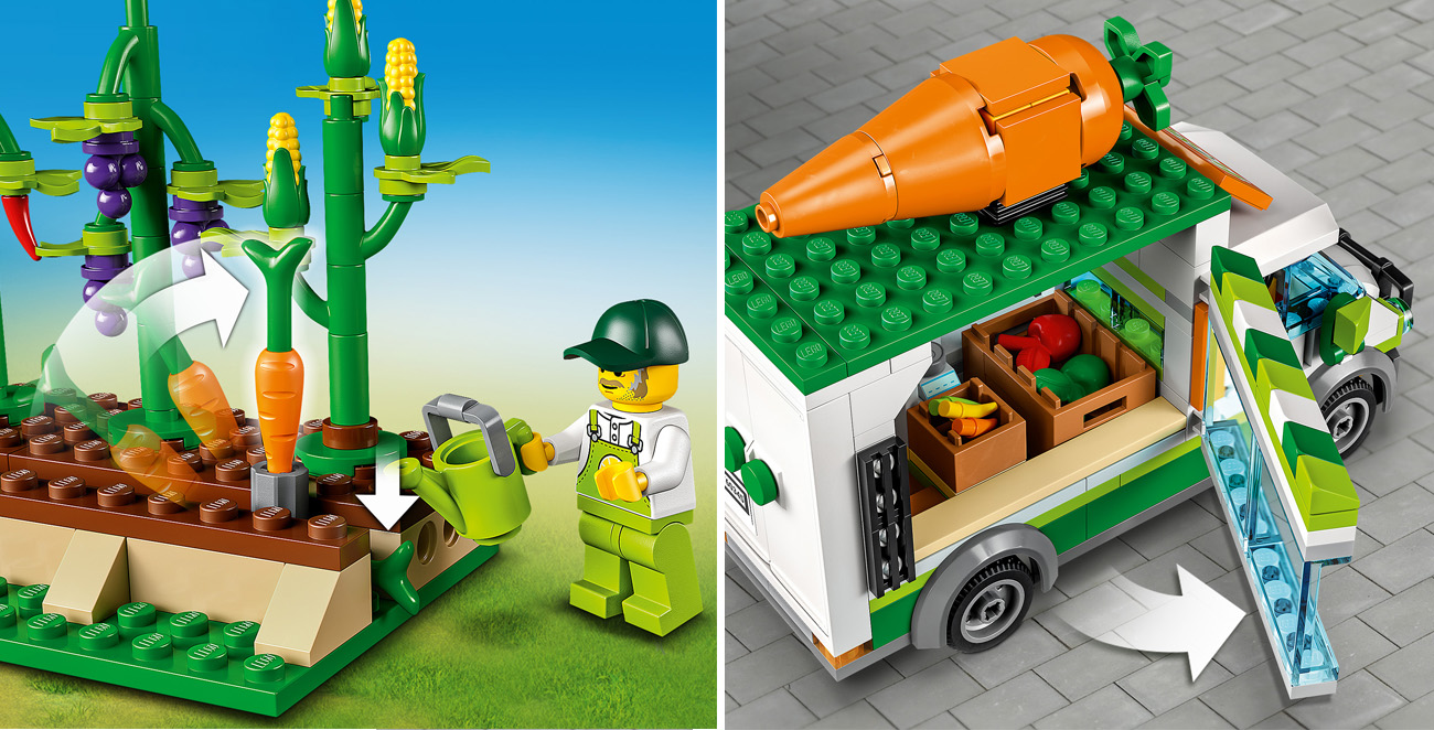 zestaw klocków lego city