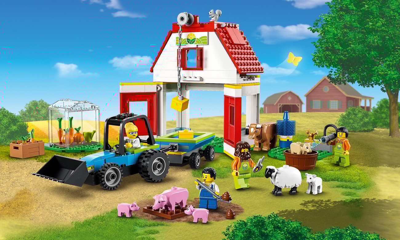 LEGO City Stodoła i zwierzęta gospodarskie