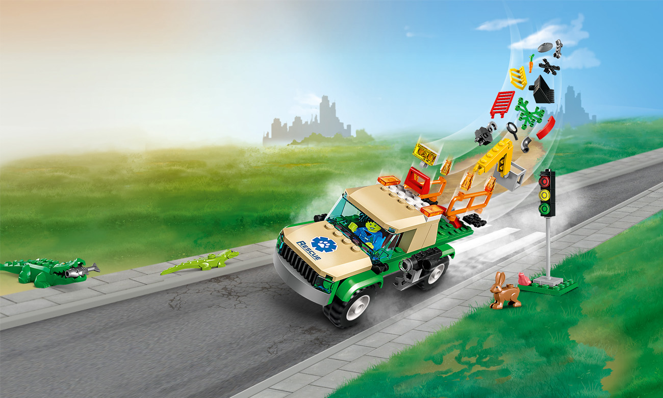 LEGO City Misje ratowania dzikich zwierząt