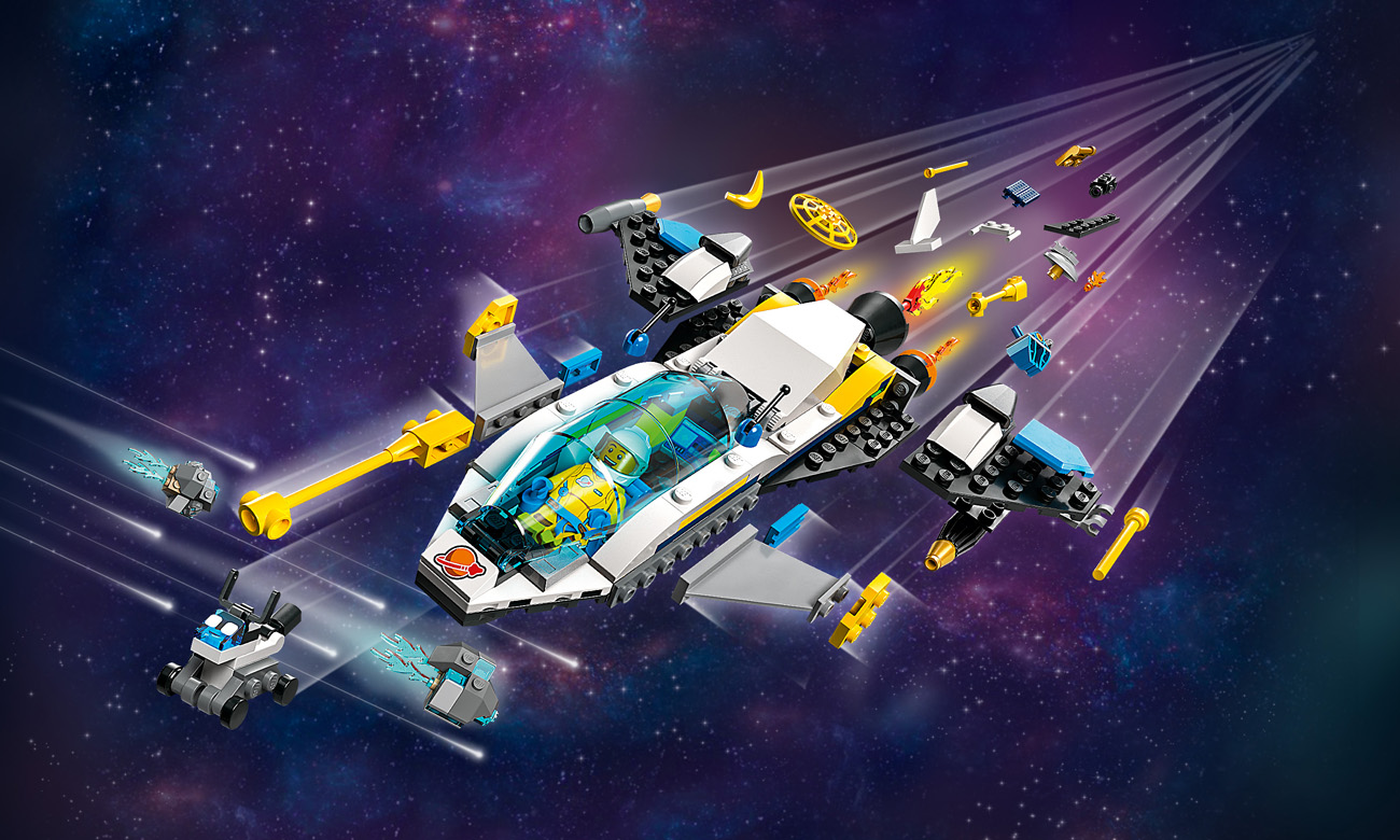LEGO City Wyprawy badawcze statkiem marsjańskim