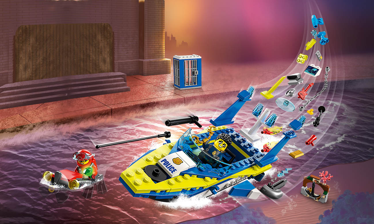 LEGO City Śledztwa wodnej policji