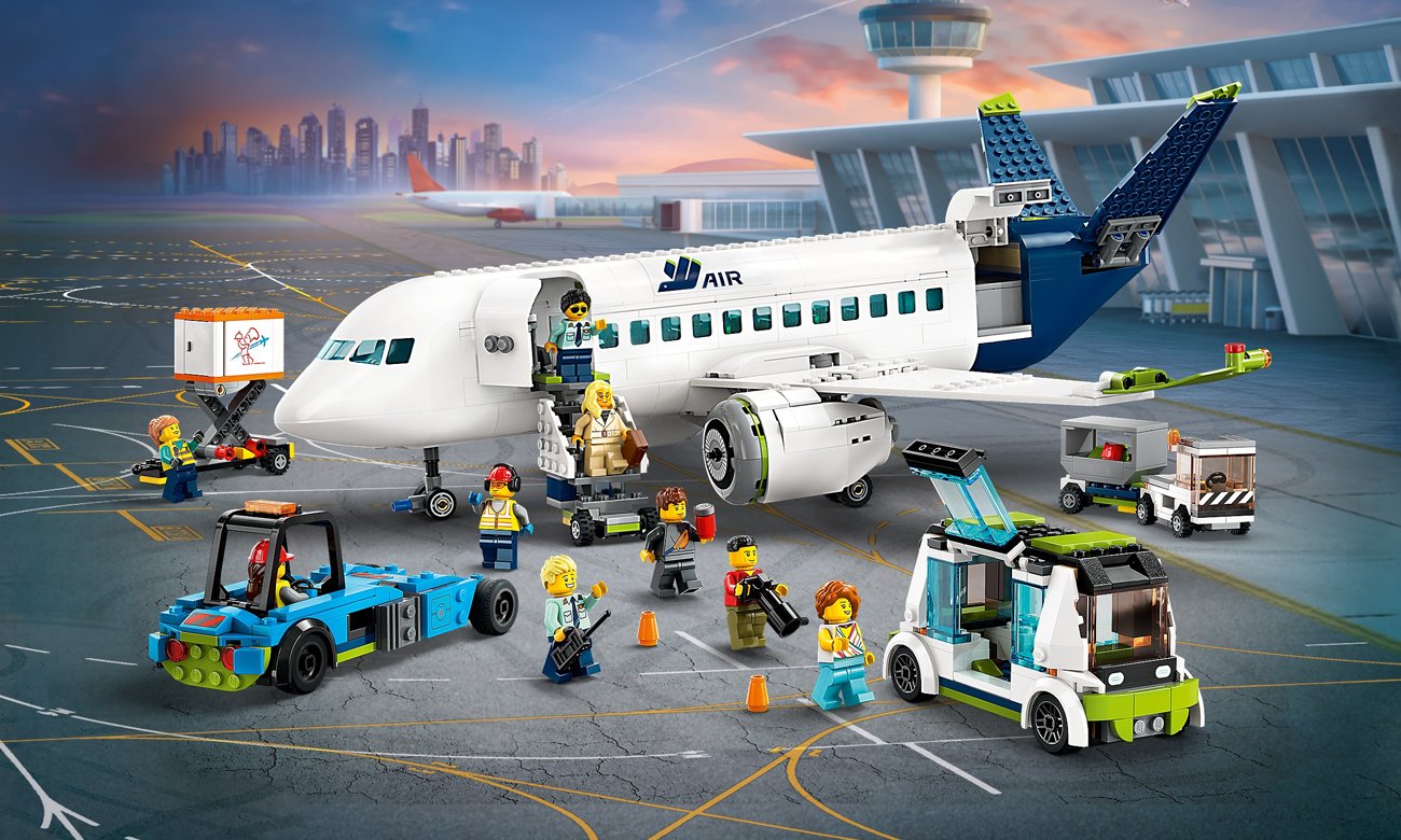 Пасажирський літак LEGO City