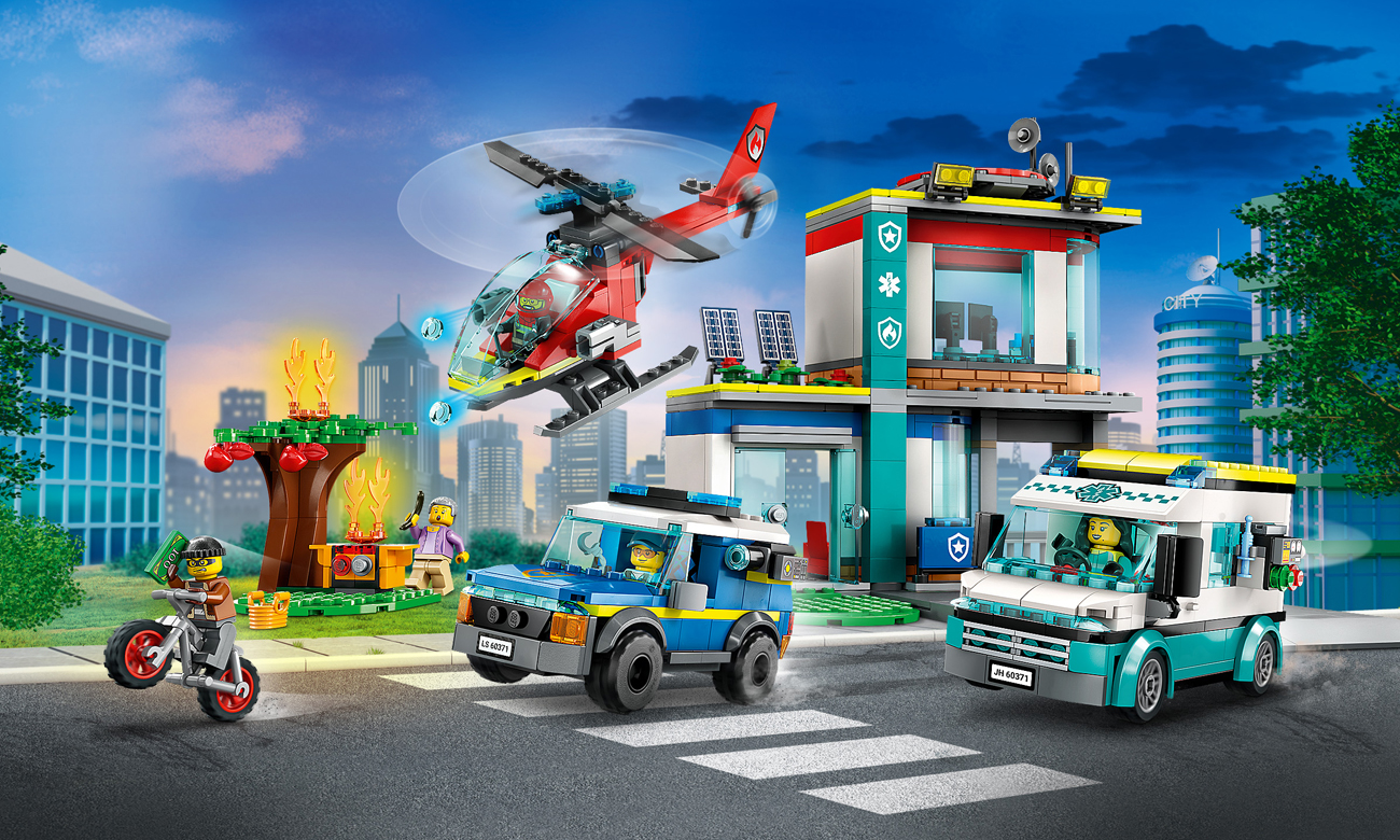 LEGO City Парковка для автомобілів швидкої допомоги
