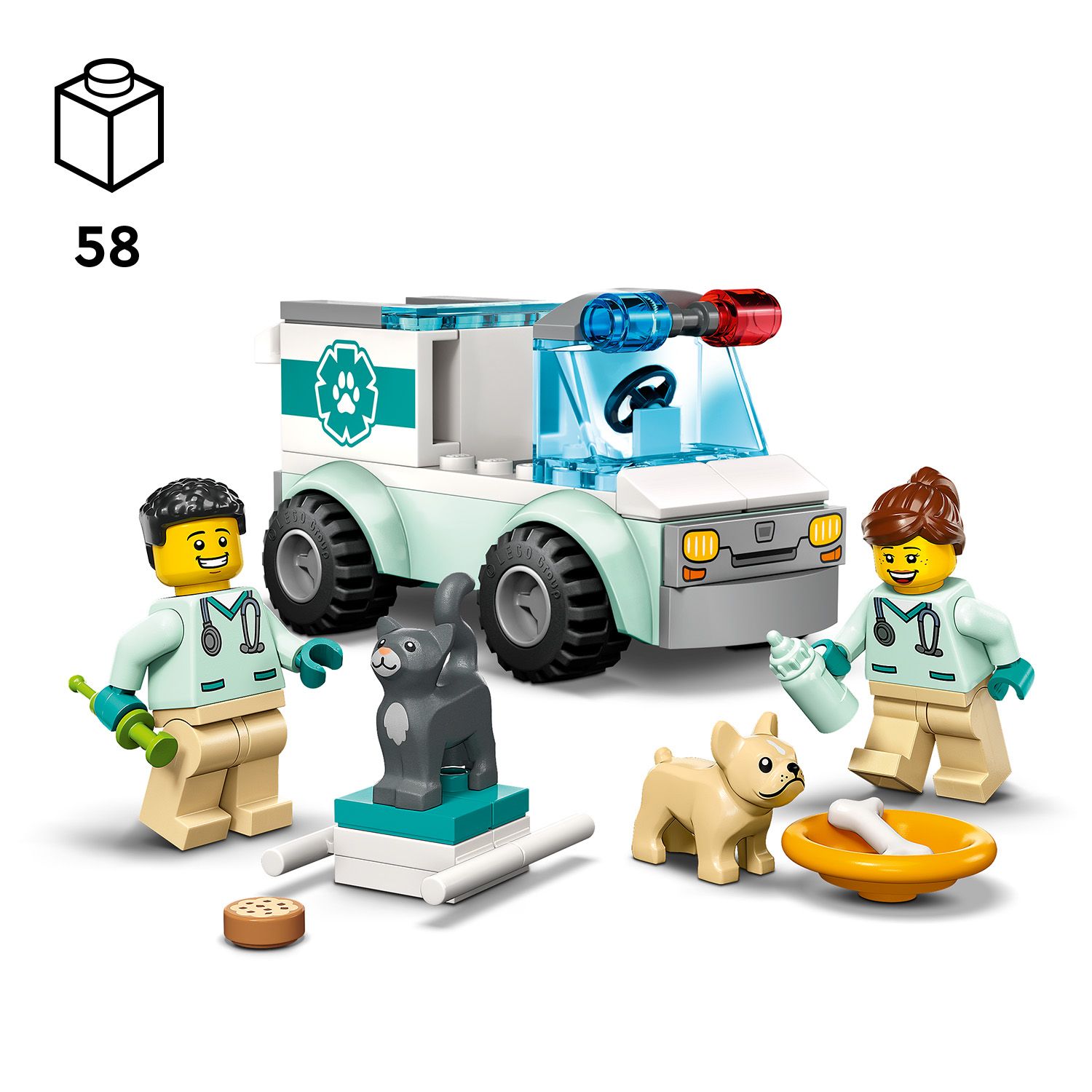 Zestaw idealny dla małych konstruktorów LEGO®