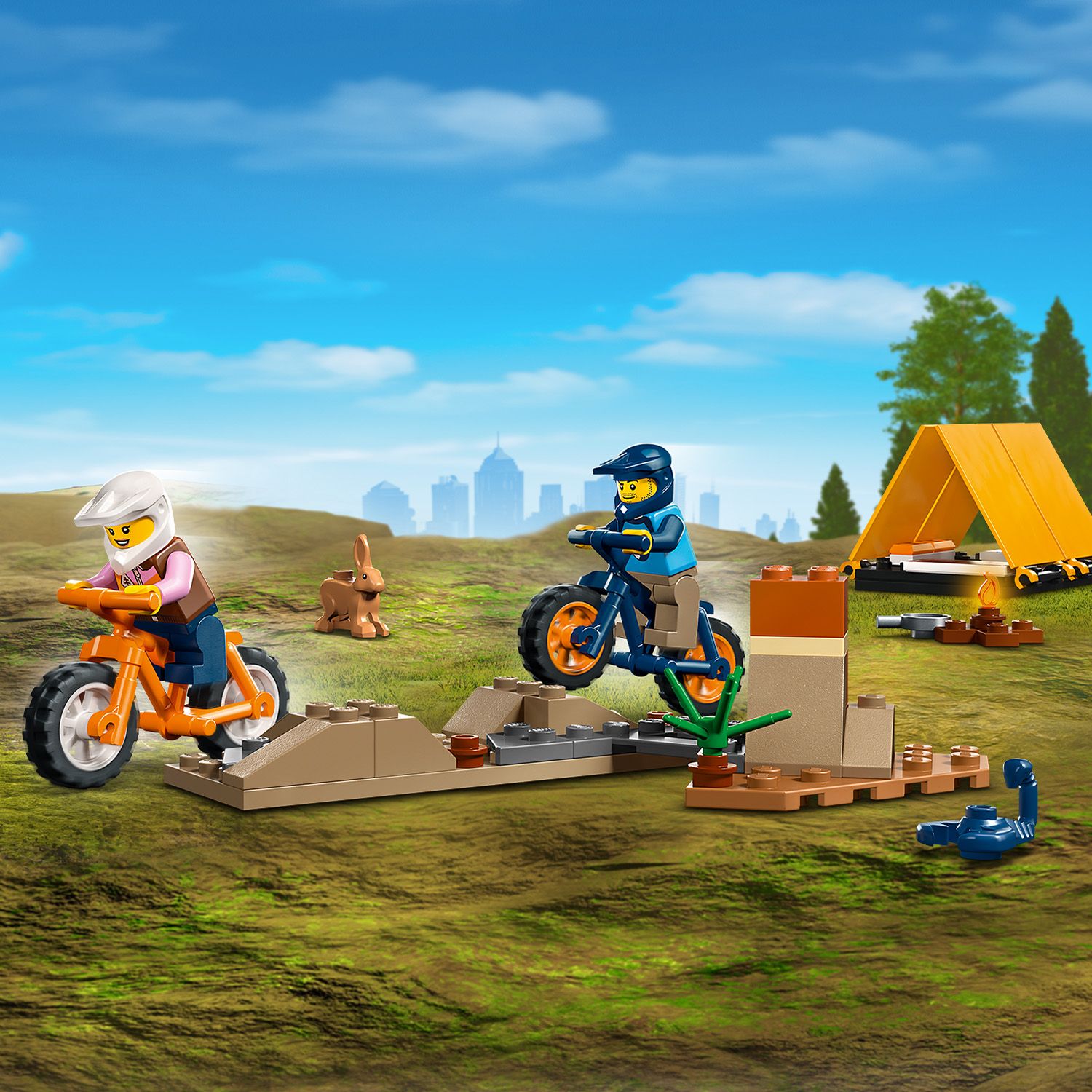 LEGO City 60387 Przygody samochodem terenowym z napędem 4x4 - Klocki ...