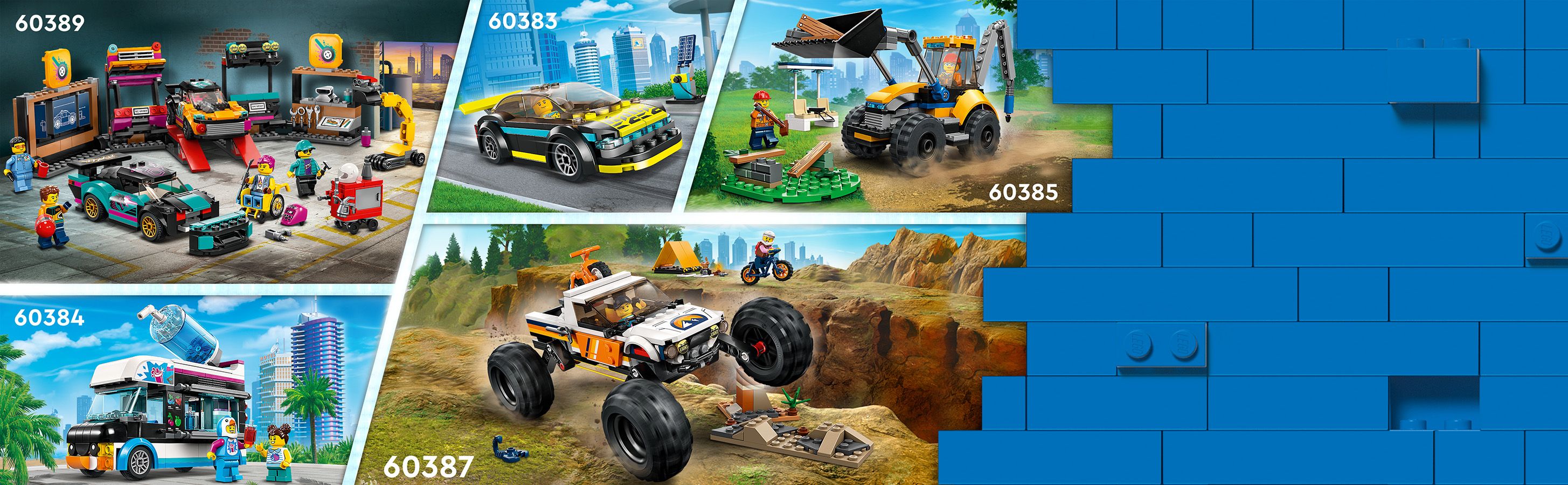 LEGO City 60387 Przygody samochodem terenowym z napędem 4x4 - Klocki ...