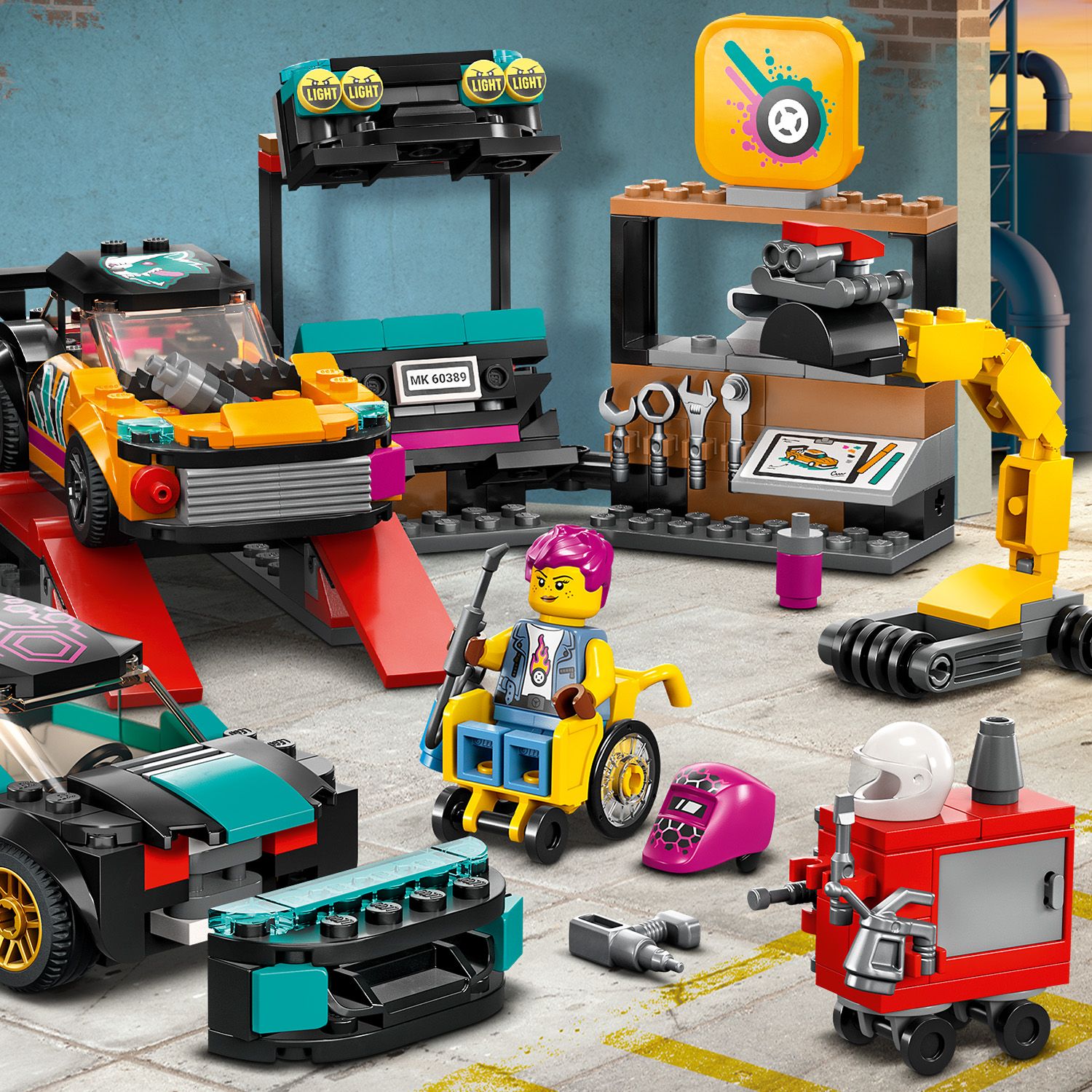 LEGO City 60389 Warsztat tuningowania samochodów - Klocki LEGO® - Sklep ...
