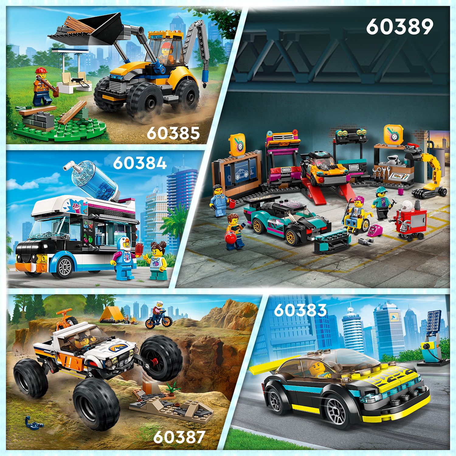 LEGO City 60389 Warsztat tuningowania samochodów - Klocki LEGO® - Sklep ...