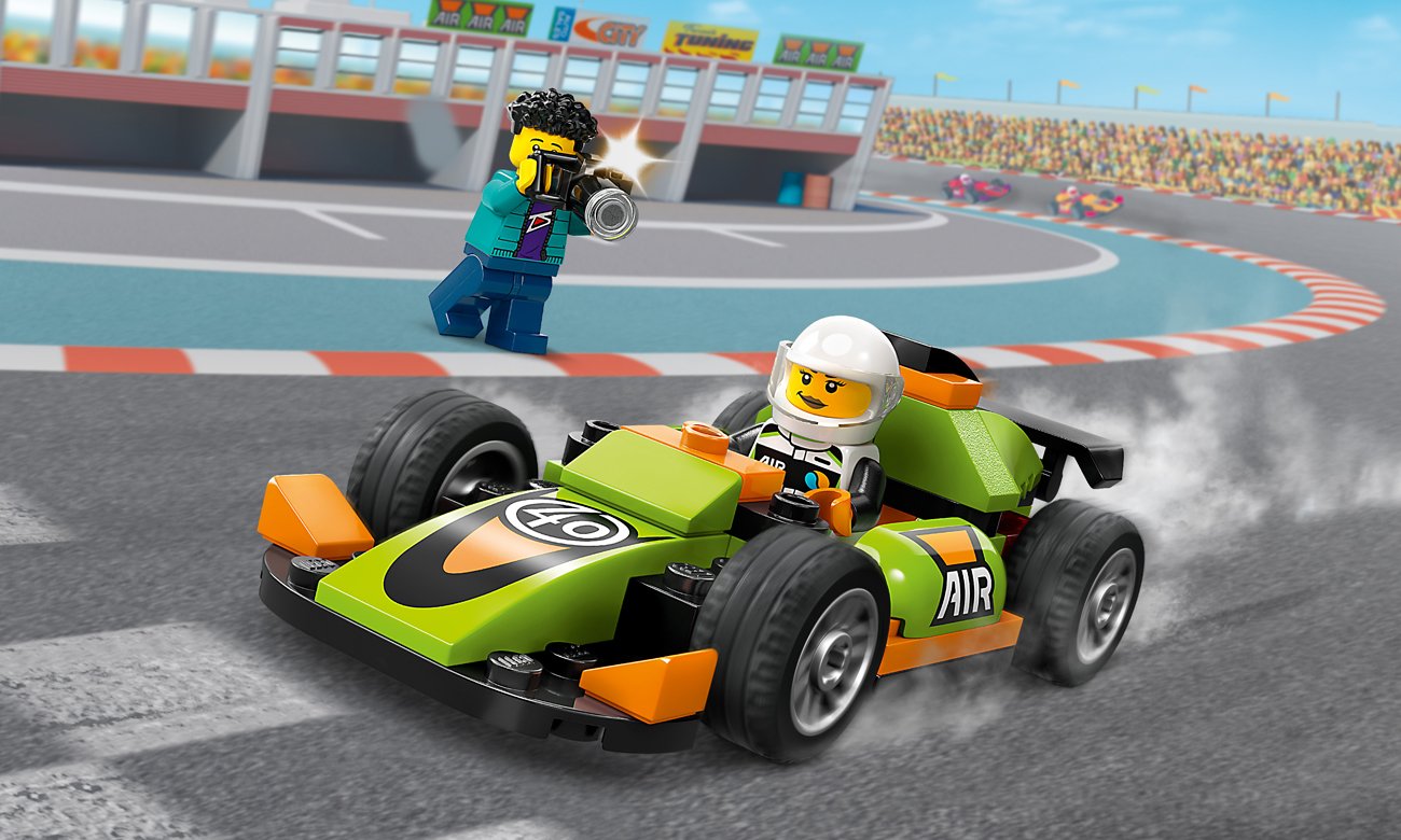 LEGO City Zielony samochód wyścigowy