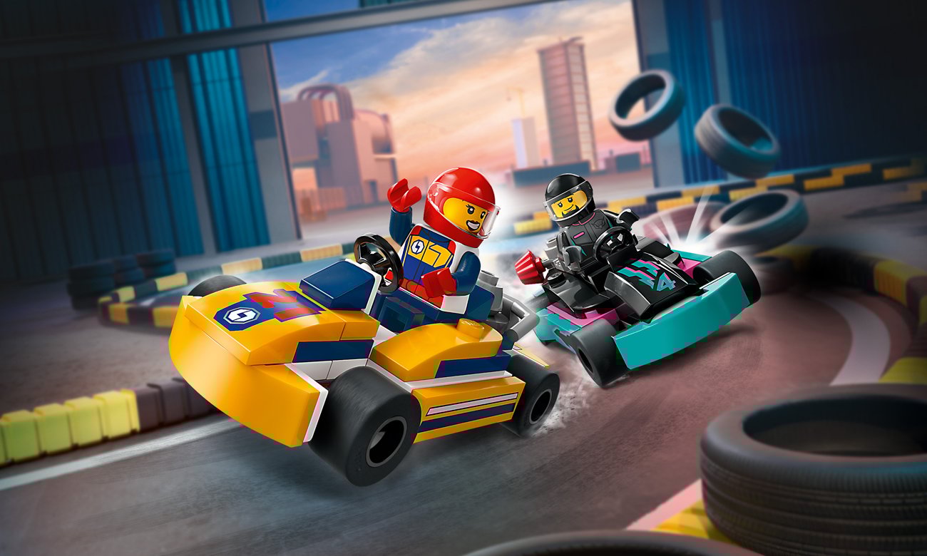 LEGO City Gokarty i kierowcy wyścigowi
