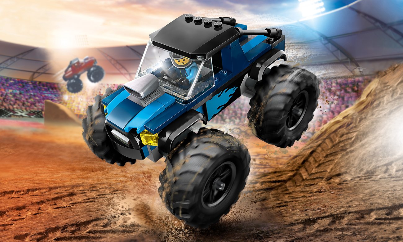 LEGO City Niebieski monster truck