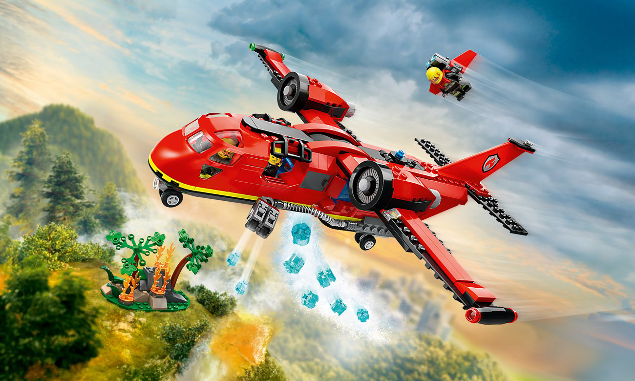 LEGO City Feuerwehr-Rettungsflugzeug