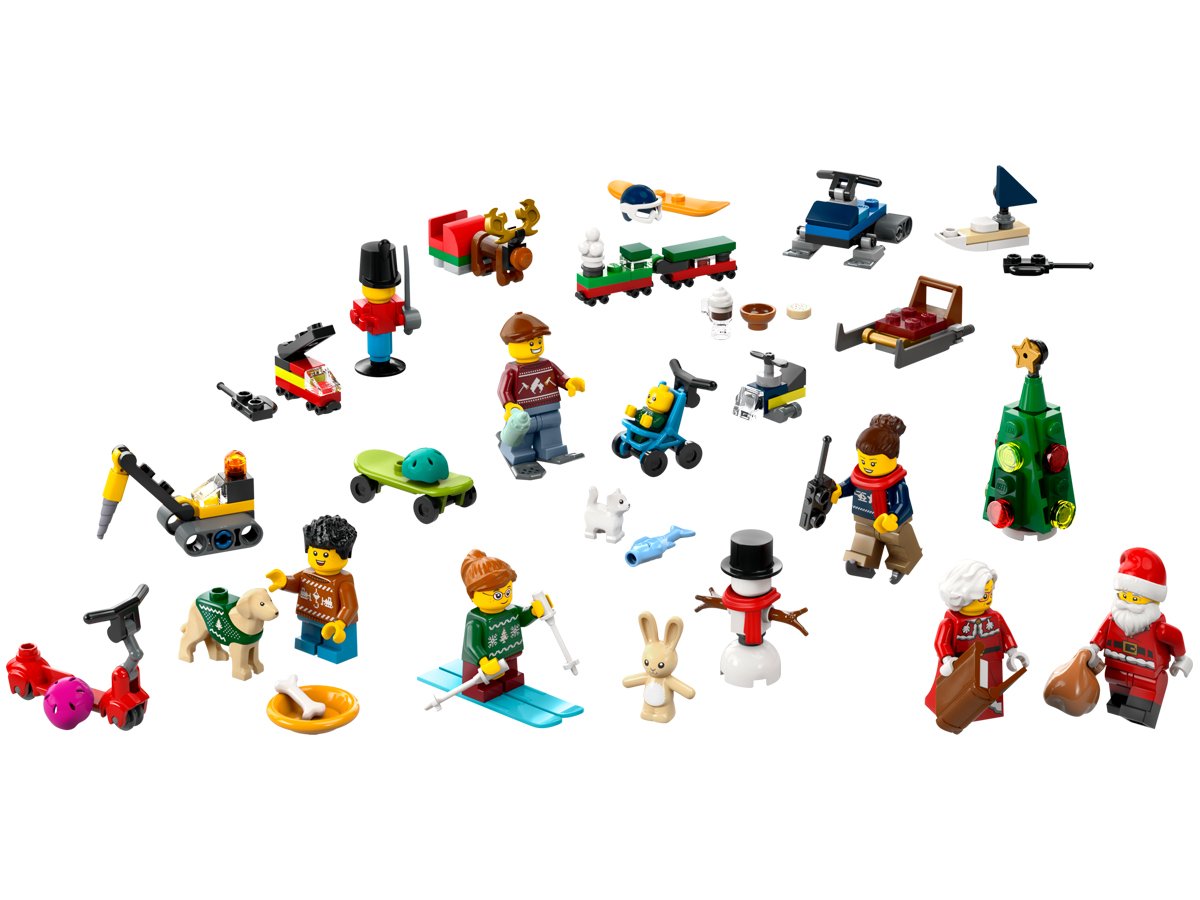 LEGO City Kalendarz adwentowy na 2024 rok 60436
