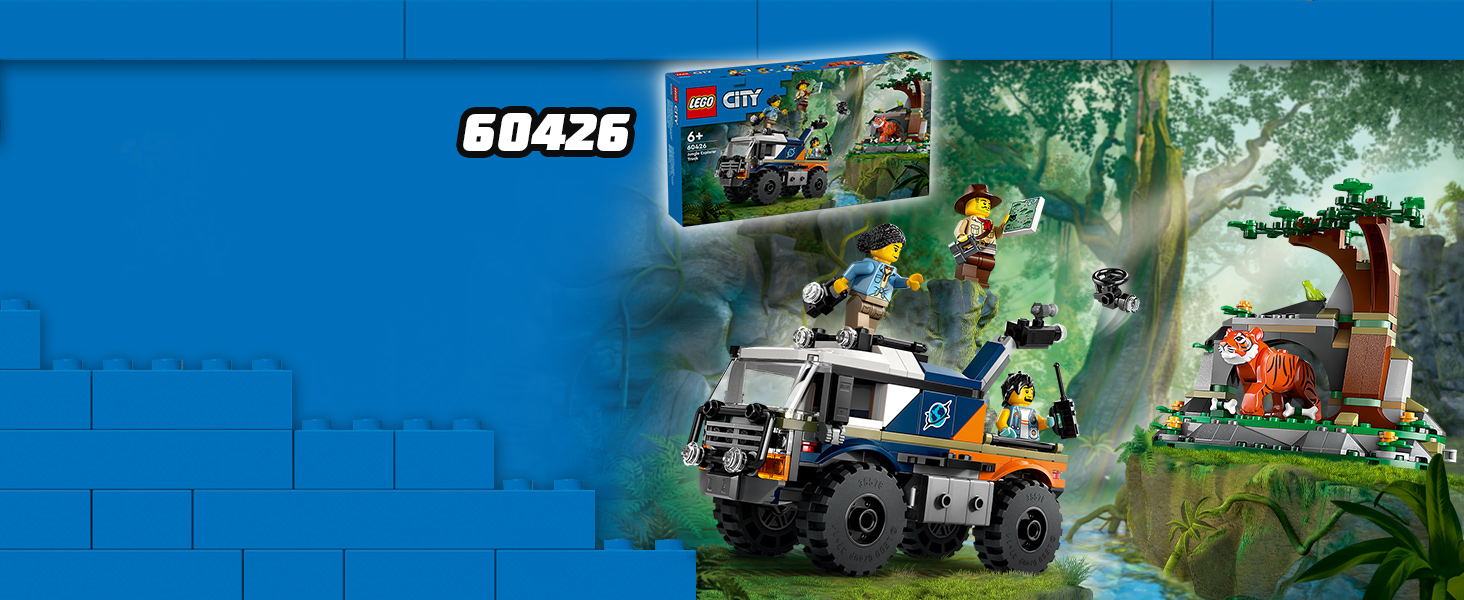 Terenówka badacza dżungli (60426)