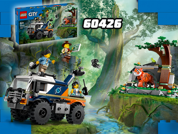 Terenówka badacza dżungli (60426)