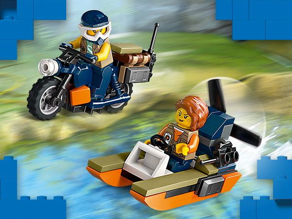 Atrakcje z poszukiwaczami przygód w dżungli