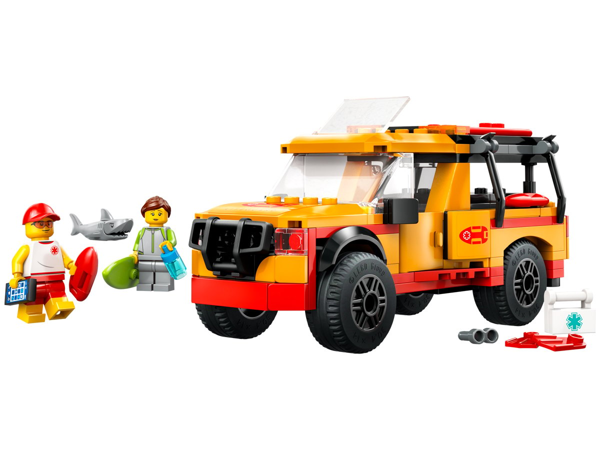 LEGO City 60453 Strand-Rettungswagen